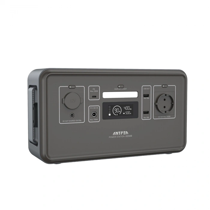 ANTFEA XS500F Taşınabilir Güç Sistemi - Gri 500W Mini - Gri