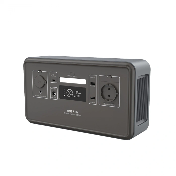 ANTFEA XS500F Taşınabilir Güç Sistemi - Gri 500W Mini - Gri