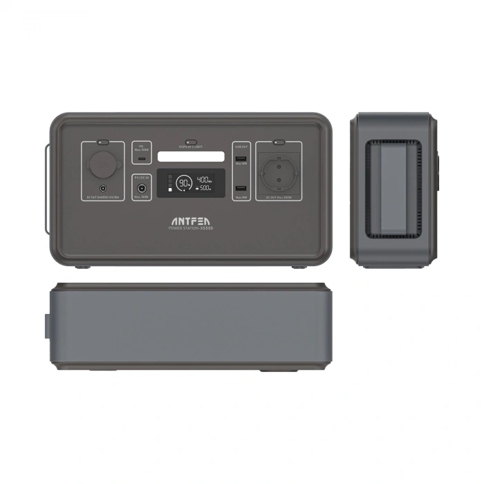 ANTFEA XS500F Taşınabilir Güç Sistemi - Gri 500W Mini - Gri