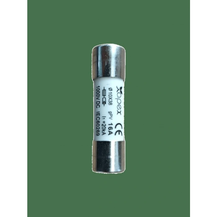 Apex DC Kartuş Sigorta 16A DC 1000V