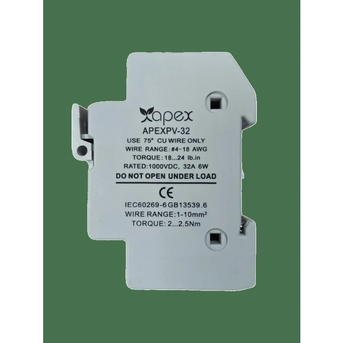 Apex DC Sigorta Yuvası 32A DC 1000V