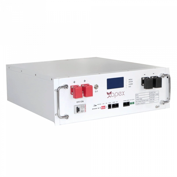 APX-ITJ-RCK Apex 51.2V 100Ah Lityum (LiFePO4) Batarya