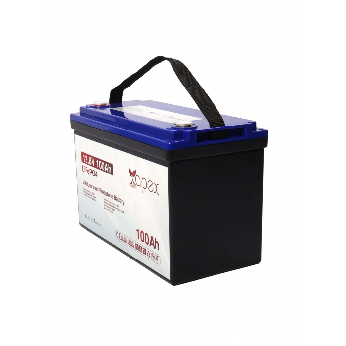 APX-YRO-BOX Apex 12.8V 100Ah Lityum (LiFePO4) Batarya