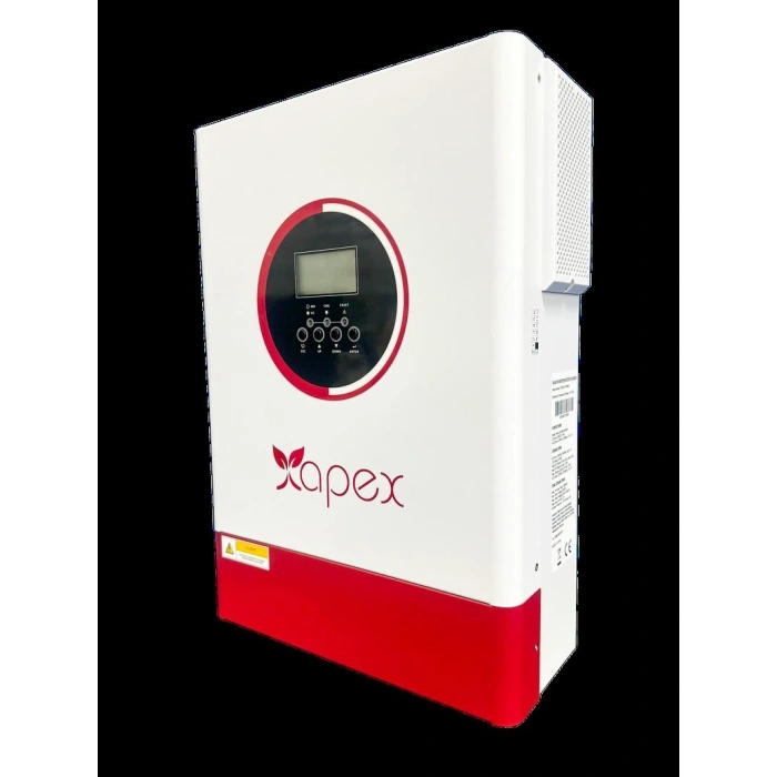 APX6200 PRO Seri 6200W Hibrit Akıllı İnverter - 100A MPPT - 500VDC Panel