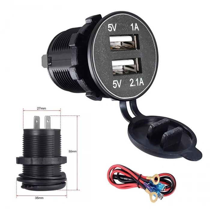 Çakmaklık Çift USB