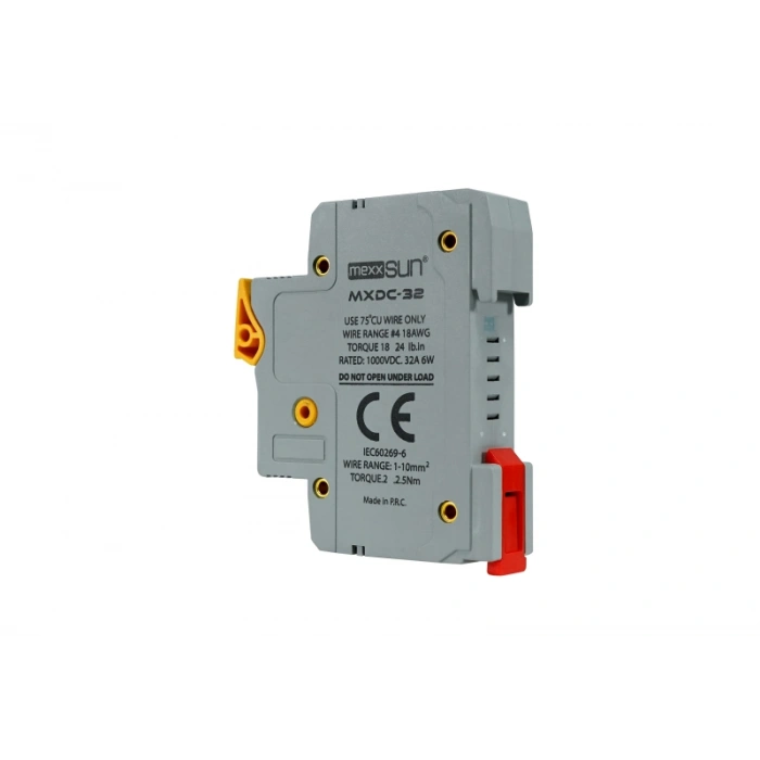 DC Sigorta + Sigorta Yuvası (16A 1000V) - 12 Adet