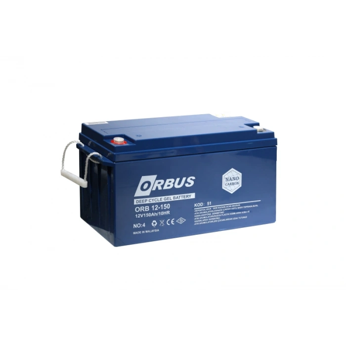 Jel akü 12V 150Ah Orbus