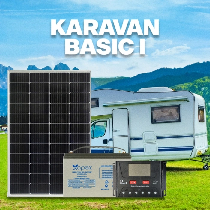 Karavan Hazır Sistem Basic-I (Temel Enerji Çözümü)