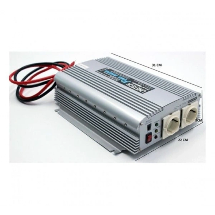 Linetech Modifiye Sinüs İnvertör 12V 1000W Modified Sine Wave Inverter (A301-1K0-12)