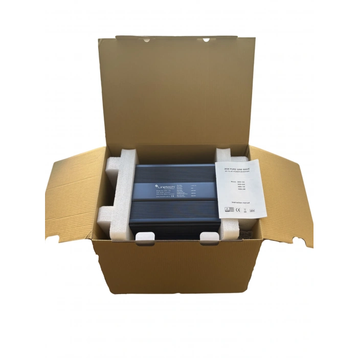 Linetech Tam Sinüs İnvertör 12V 3000W Pure Sine Wave Inverter (300S-12E)