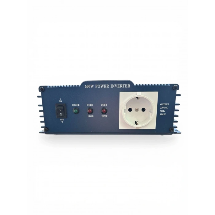 Linetech Tam Sinüs İnvertör 12V 600W Pure Sine Wave Inverter (60S-12E)