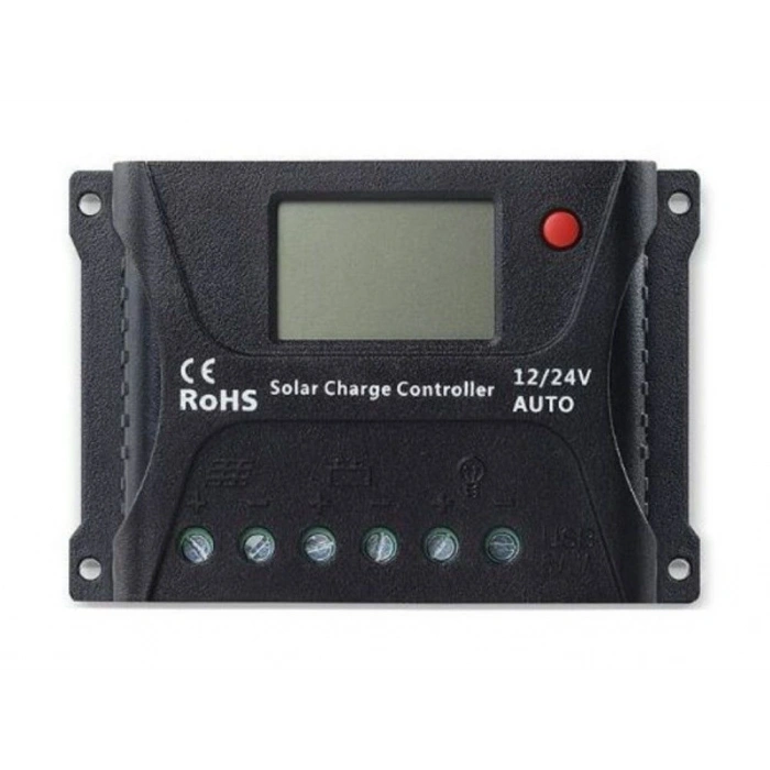 Max Solar Şarj Kontrol Cihazı 12/24V 10A PWM Charge Controller (HP2410)