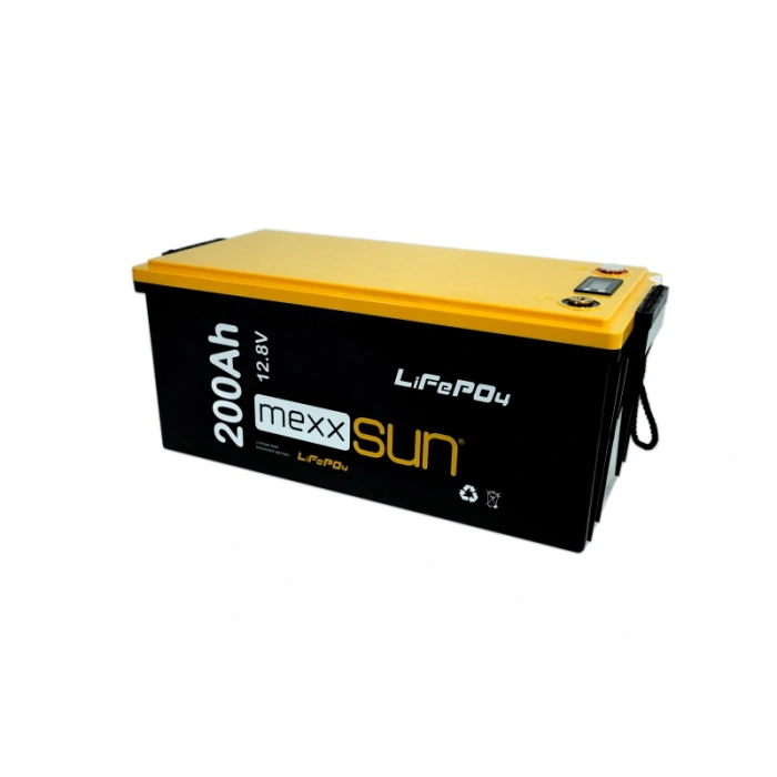 MEXXSUN Lityum Akü 12,8V 200Ah (LiFePo4) 2560Wh