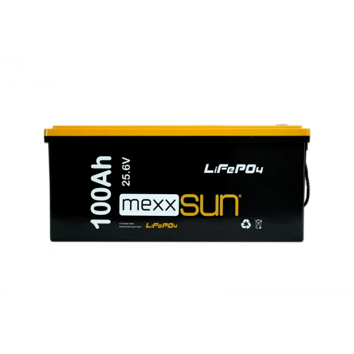 MEXXSUN Lityum Akü 25,6V 100Ah (LiFePo4) 2560Wh
