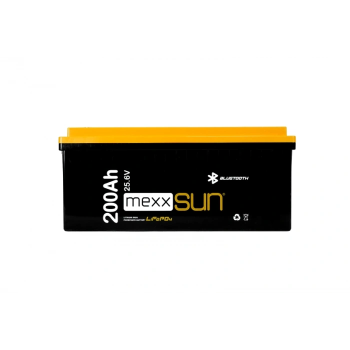 MEXXSUN Lityum Akü 25,6V 200Ah (LiFePo4) 5120Wh