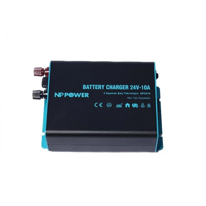 NP2410 NP Power 24V 10A Akü Şarj Cihazı