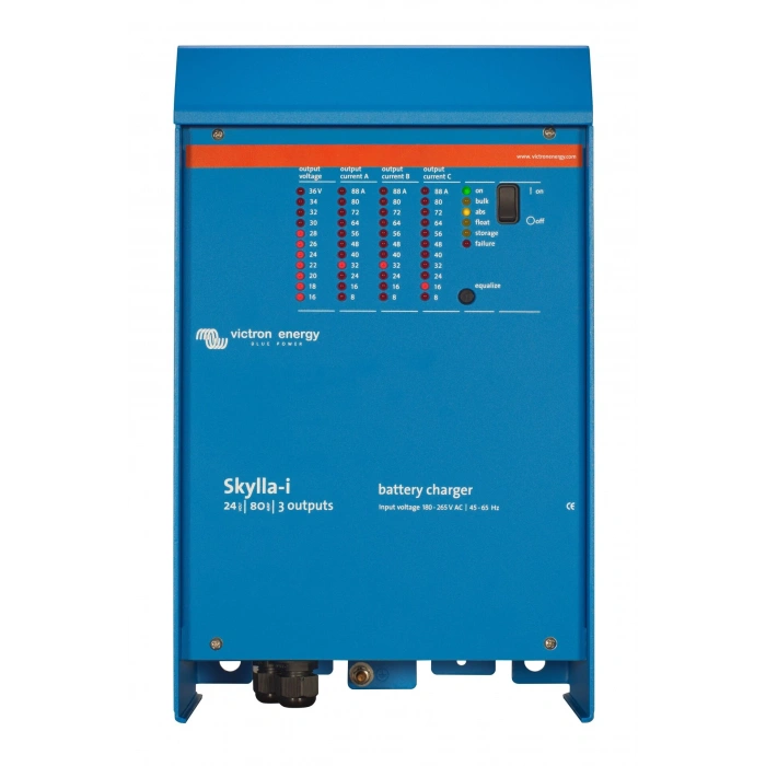 Victron Akü Şarj Cihazı Skylla-i 24V 80A 230V Battery Charger (3 çıkış) (SKI024080002)