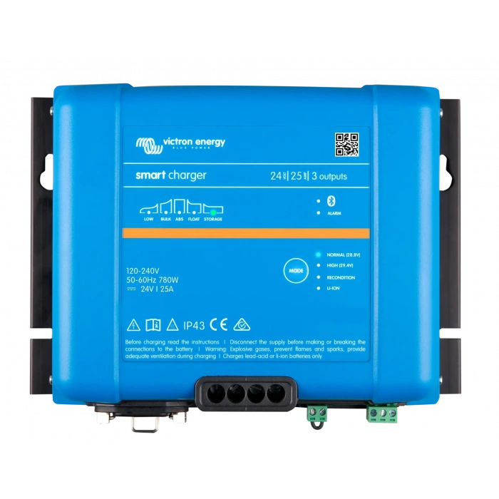Victron Akü Şarj Cihazı Smart IP43 24V 25A  Battery Charger (3 çıkış) (PSC242553095)