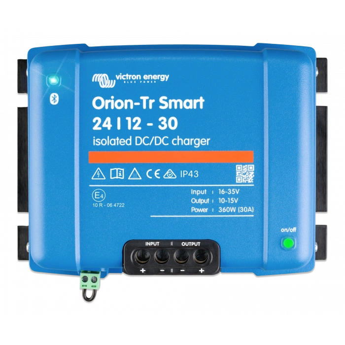 Victron DC-DC Akü Şarj Cihazı İzole Akıllı Orion-Tr Smart Isolated 24/12 30A Battery Charger (ORI241236120)