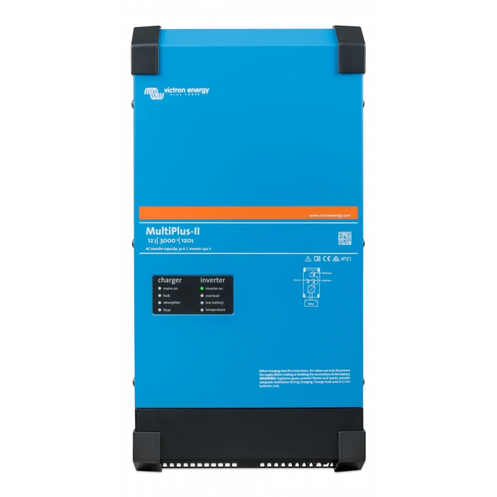 Victron İnvertör/Şarj Cihazı MultiPlus-II 12/3000/120-32 Inverter/Charger (PMP122305010)