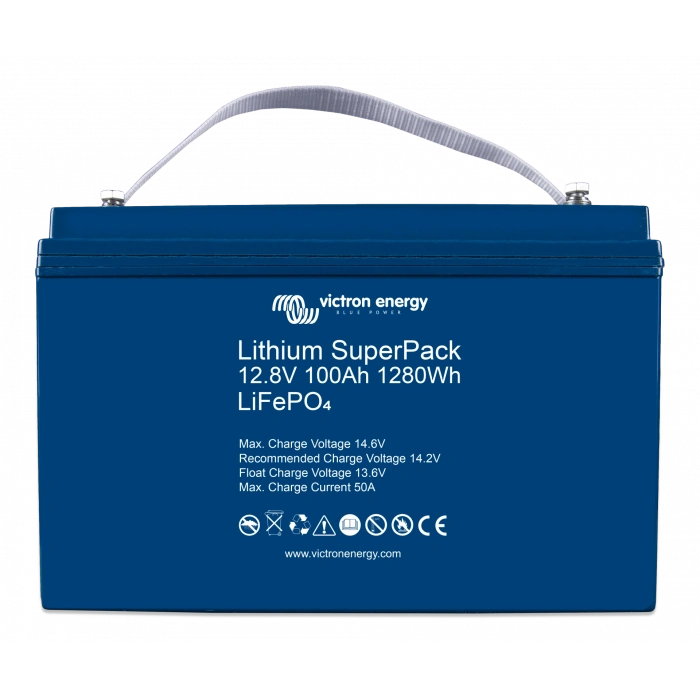 Victron Lityum Akü Lithium SuperPack 12,8V/100Ah (M8) (BAT512110712)