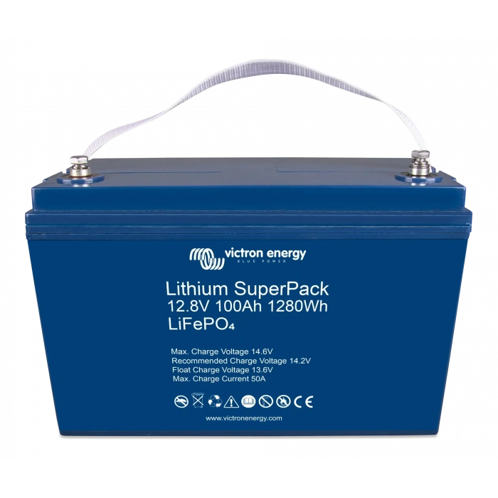 Victron Lityum Akü Lithium SuperPack 12,8V/100Ah (M8) (BAT512110712)
