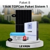 11kW JEL AKÜLÜ SOLAR PAKET SİSTEM 1 (PAKET 8)