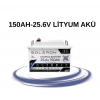 150AH-25.6V LİTYUM AKÜ