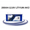 200AH-12.8V LİTYUM AKÜ
