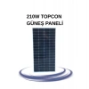 210W TOPCON GÜNEŞ PANELİ