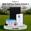 3kW JEL AKÜLÜ SOLAR PAKET SİSTEM 1 (PAKET 2)