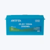 ANTFEA 25.6V 100Ah ABS Lityum Akü Akıllı Ekran Bluetooth LiFePo4