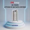 EVE 30.72kWh LİTYUM HV (YÜKSEK VOLTAJ) BATARYA SİSTEMİ
