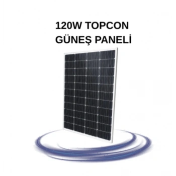 120W TOPCON GÜNEŞ PANELİ