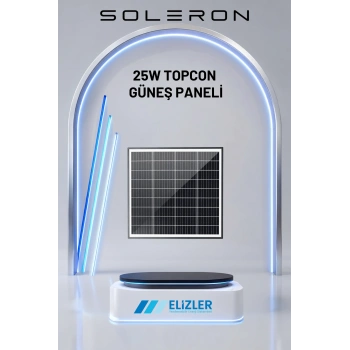 25W TOPCON GÜNEŞ PANELİ