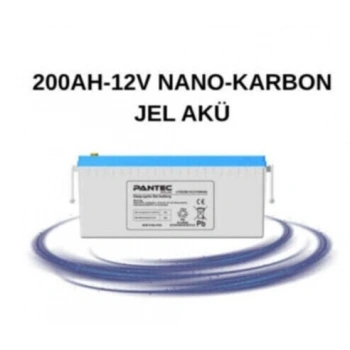 200AH-12V NANO-KARBON JEL AKÜ
