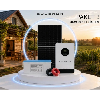 3KW PAKET SİSTEM (PAKET 3)