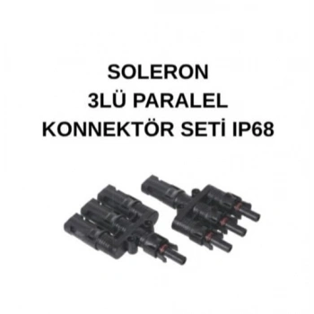 3LÜ PARALEL KONNEKTÖR SETİ IP68