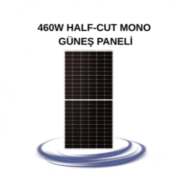 460W HALF-CUT MONO GÜNEŞ PANELİ