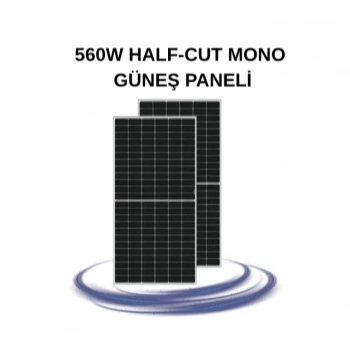 560W HALF-CUT MONO GÜNEŞ PANELİ