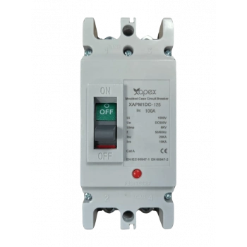 Apex DC Kartuş Sigorta Çift Kanal 2P/100A DC 500V