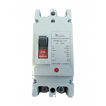 Apex DC Kartuş Sigorta Çift Kanal 2P/125A DC 500V