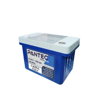Pantec 12.8v 100 Ah Lifepo4 Akü