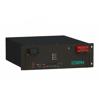 BPM 51,2V 100Ah Rack Kabinet ESS Akü-Ekransız