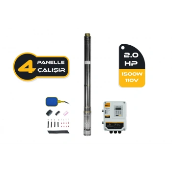 DC Pompa 2Hp / 1500W / 110V (3RDC3.8-180-110-1500)