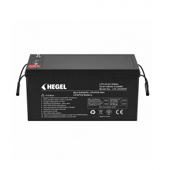 HEGEL LİFEPO4 LİTYUM AKÜ 25.6V 200AH