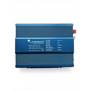 Linetech Tam Sinüs İnvertör 12V 600W Pure Sine Wave Inverter (60S-12E)