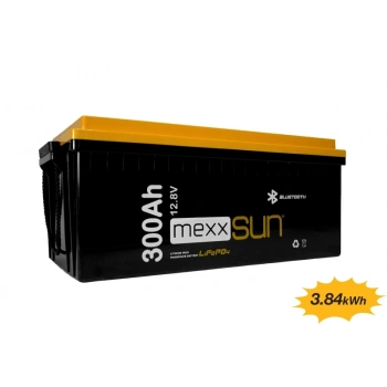 MEXXSUN Lityum Akü 12,8V 300Ah (LiFePo4) 3840Wh