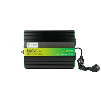 NPS1000-12 Apex 1000W Şarjlı Tam Sinüs İnverter 12V