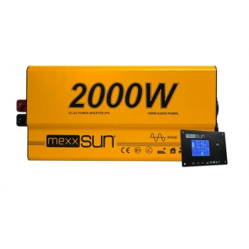 Tam Sinüs UPS (Remote Ekran) 12V 2000W